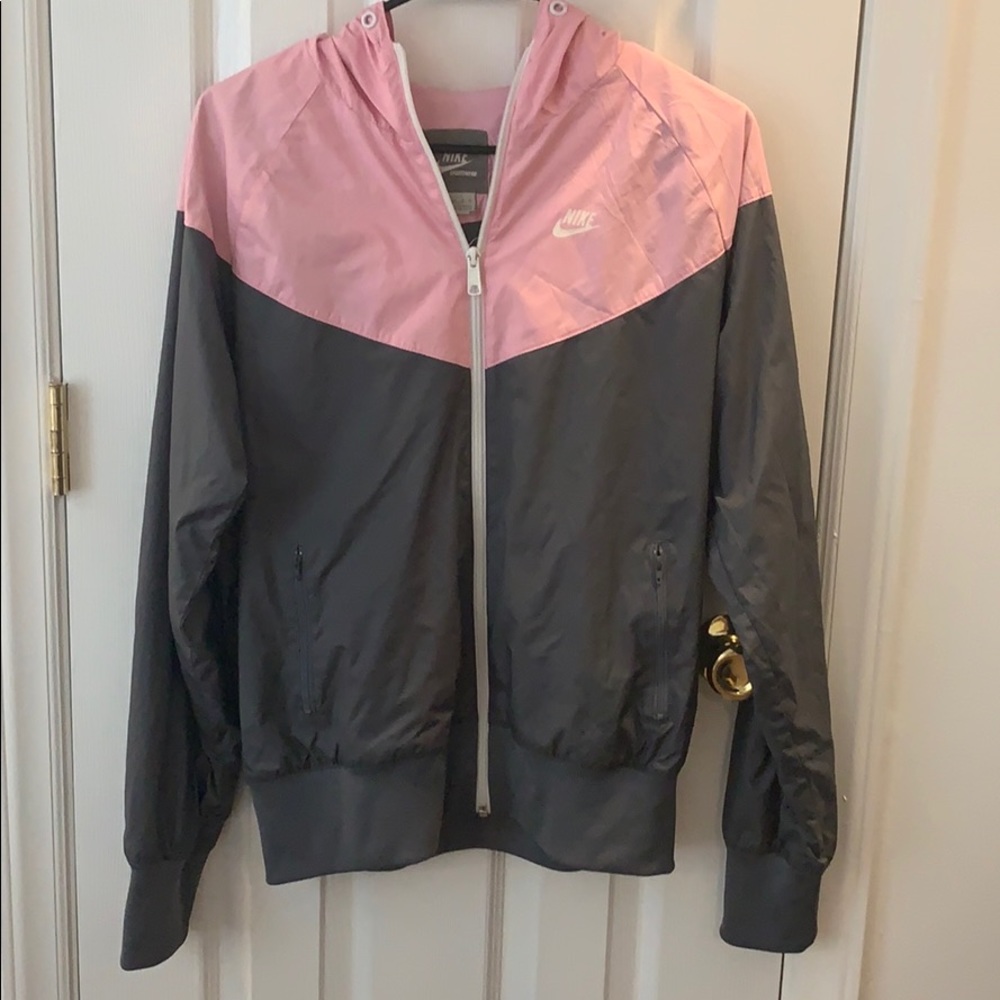 Pink & Grey Nike Windbreaker
